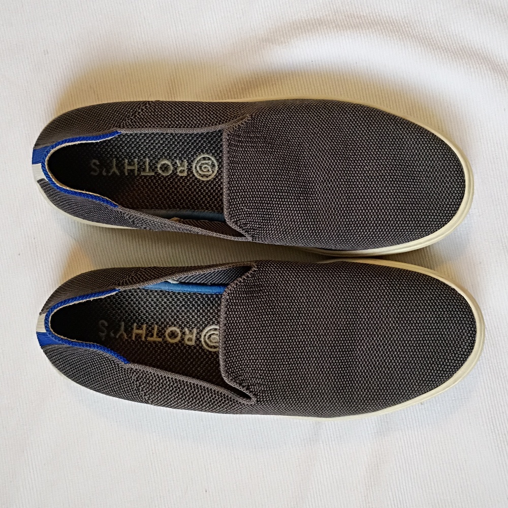 Rothy's Women's Dark Gray Mesh Loafer